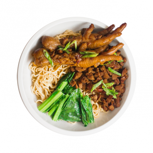 Mie ayam ceker