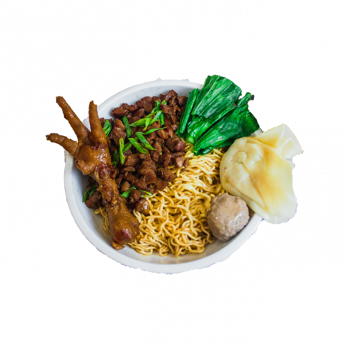 mie ayam komplit